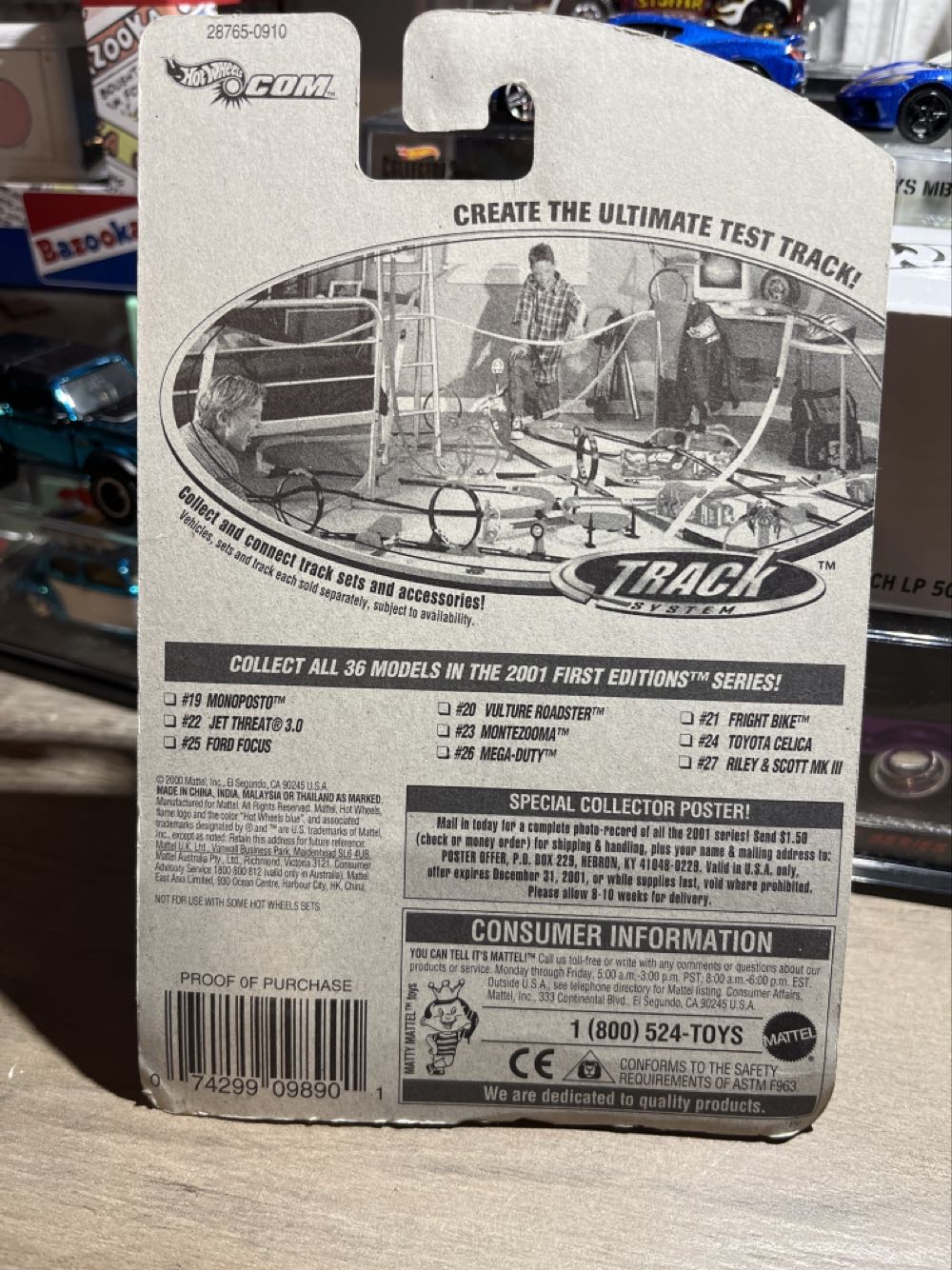 2001 #39 Riley & Scott MK III - 2001 First Editions toy car collectible - Main Image 3