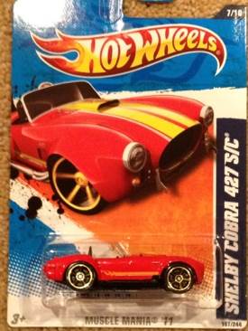 Shelby Cobra 427 S/C - Muscle Mania ’11 toy car collectible - Main Image 1