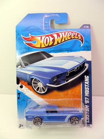 Custom ’67 Mustang - Nightburnerz toy car collectible - Main Image 2