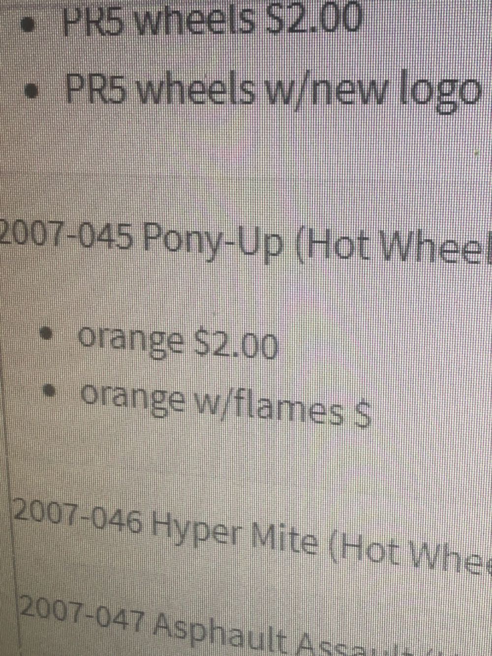 Pony-up - Hot Wheels Original Series toy car collectible - Main Image 3