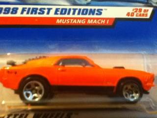 Mustang Mach I - 1998 First Editions toy car collectible - Main Image 1