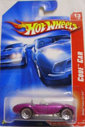 Shelby Cobra 427 S/C - HOT WHEELS STARS toy car collectible - Main Image 2