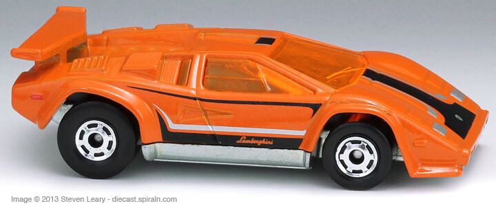 Lamborghini Countach - The Hot Ones toy car collectible - Main Image 2