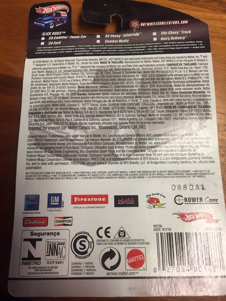 ’50s Chevy Truck - Slick Rides toy car collectible - Main Image 2