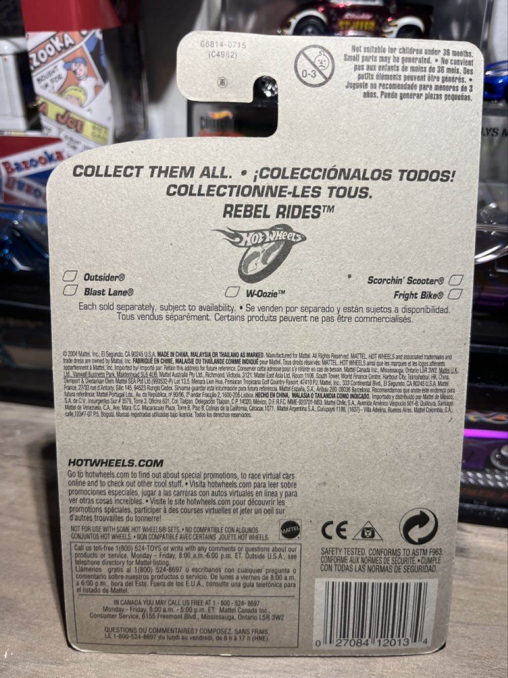 Blast Lane - Rebel Rides toy car collectible - Main Image 3