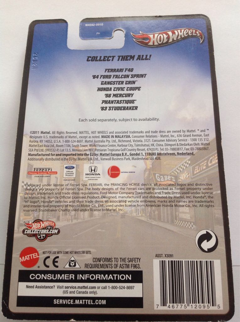 Show Rods Dune Daddy - 2012 HW Boulevard - Show Rods toy car collectible - Main Image 2