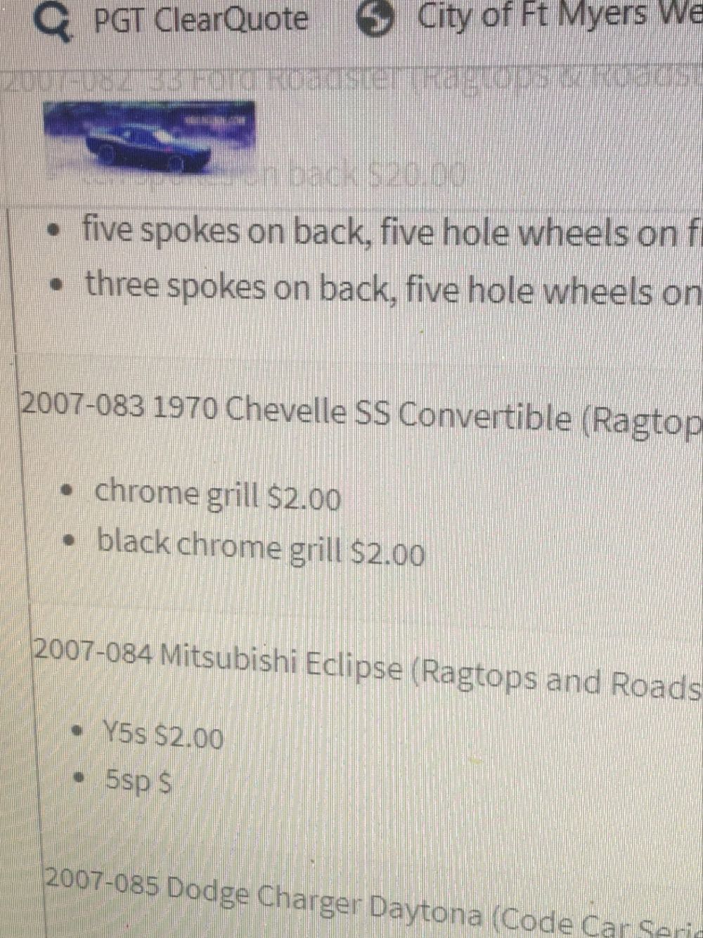 ‘70 Chevelle - 2007 Ragtops And Roadsters toy car collectible - Main Image 3