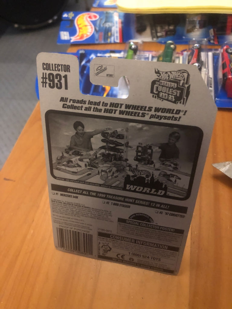 ’97 Corvette - 1999 Treasure Hunt toy car collectible - Main Image 2