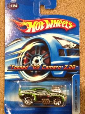 ’Tooned ’69 Camaro Z28 - ’Tooned toy car collectible - Main Image 1