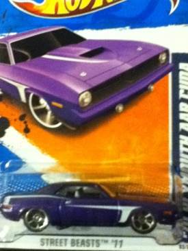 70 Plymouth AAR Cuda - 2010 Muscle Mania toy car collectible - Main Image 1