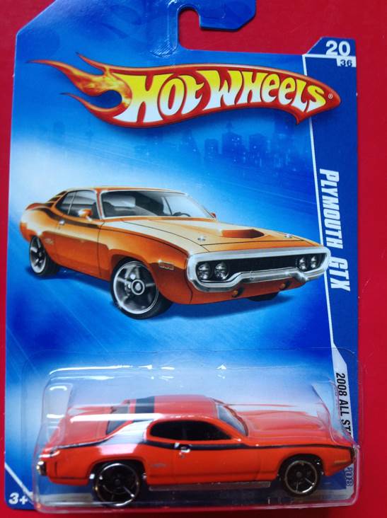 Plymouth GTX - 2008 All Stars toy car collectible - Main Image 2