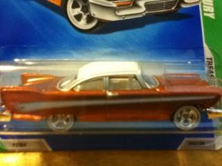 57 Plymouth Fury - 2009 Super Treasure Hunt toy car collectible - Main Image 1