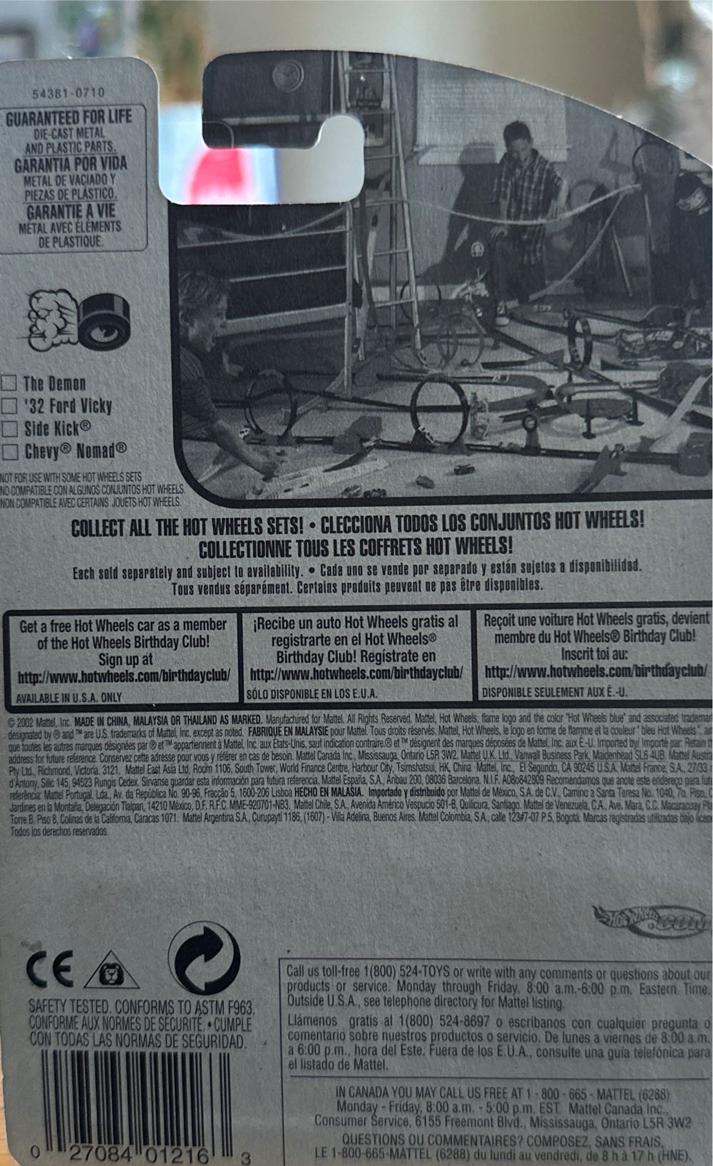 The Demon - Red Line Series toy car collectible - Main Image 3