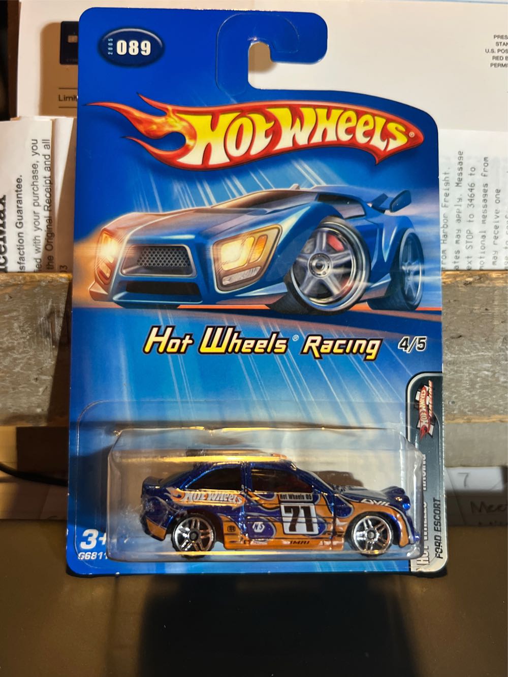 Ford Escort - Hot Wheels Racing toy car collectible - Main Image 4