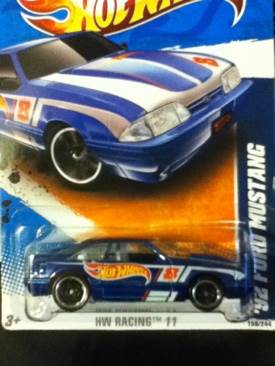 92 Ford Mustang - 2016 Ford Performance toy car collectible - Main Image 1