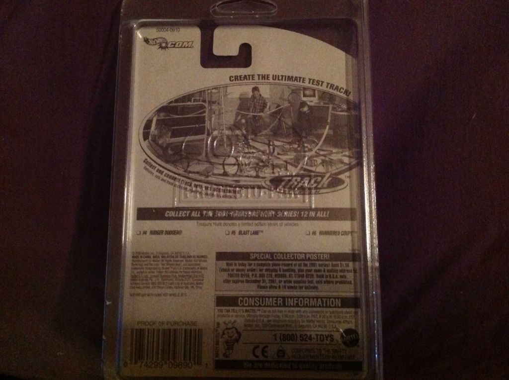 Blast Lane TH - Treasure Hunt 2001 toy car collectible - Main Image 2