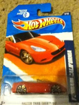 Ferrari California - Faster Than Ever ‘11 toy car collectible - Main Image 1