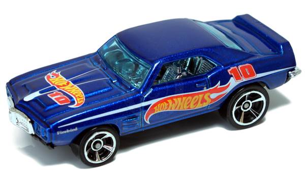 ’69 Pontiac Firebird - HW Racing 11 toy car collectible - Main Image 2