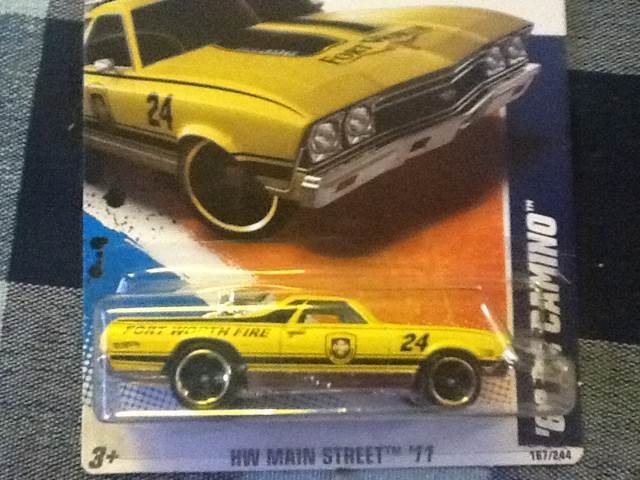’68 El Camino - 2011 - HW Main Street toy car collectible - Main Image 2