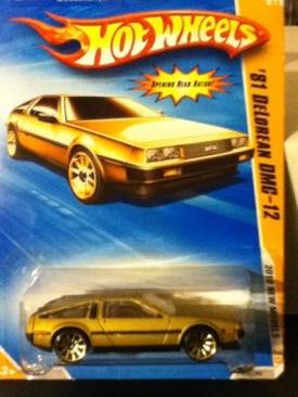 Delorean DMC-12 ‘81 - 2010 - HW PREMIERE toy car collectible - Main Image 1