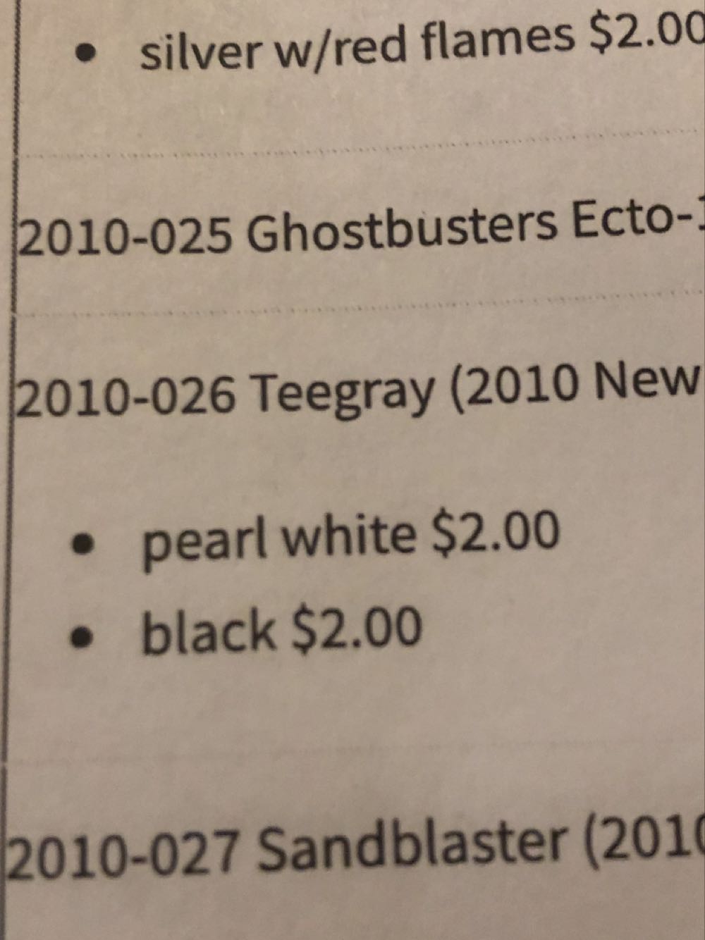 Teegray - 2010 New Models toy car collectible - Main Image 3