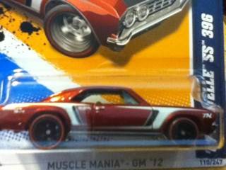 67 Chevelle SS 396 (STH) - 2012 Muscle Mania - GM toy car collectible - Main Image 1