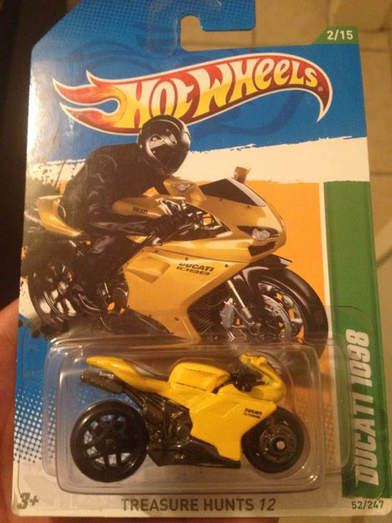 Ducati 1098 - 2012 - HW Treasure Hunts toy car collectible - Main Image 2