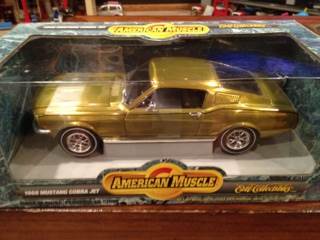 1968 Mustang Cobra Jet toy car collectible - Main Image 1