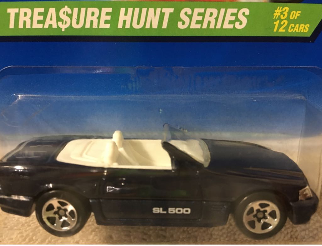 Mercedes 500 SL (TH) - 1997 Treasure Hunt Series toy car collectible - Main Image 2
