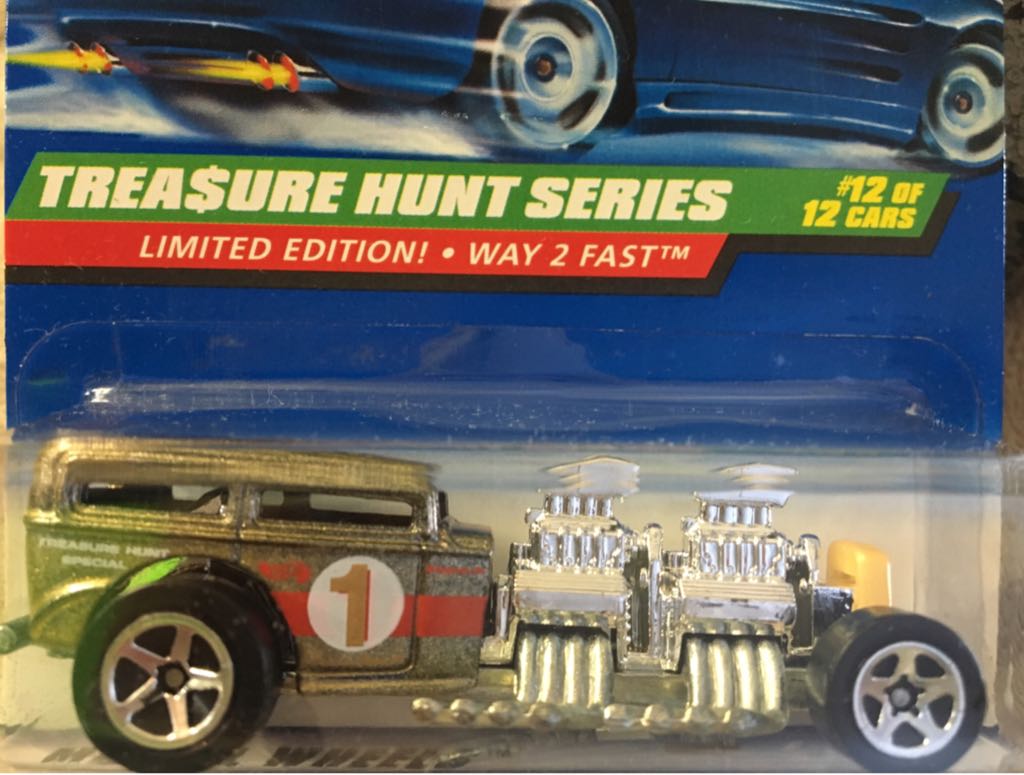 TH 1998 12/12 Way 2 Fast - Treasure Hunts toy car collectible - Main Image 2