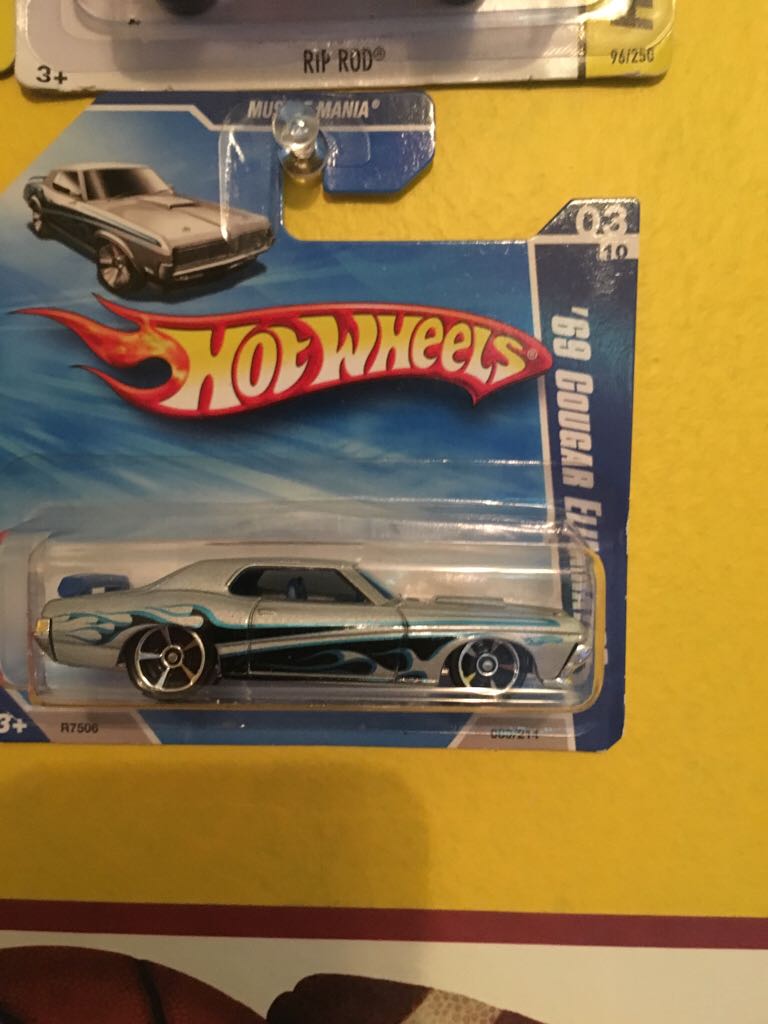 3/10 ’69 Cougar Eliminator - 2010 - HW Muscle Mania™️ toy car collectible - Main Image 2