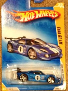 Ford GT LM - HW Racing toy car collectible - Main Image 1