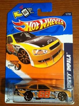 Chevy Impala, 2010 (F.T.E.) - Faster Than Ever ’12 toy car collectible - Main Image 1