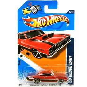 ’68 Dodge Dart - MUSCLE MANIA -MOPAR ‘12 toy car collectible - Main Image 2