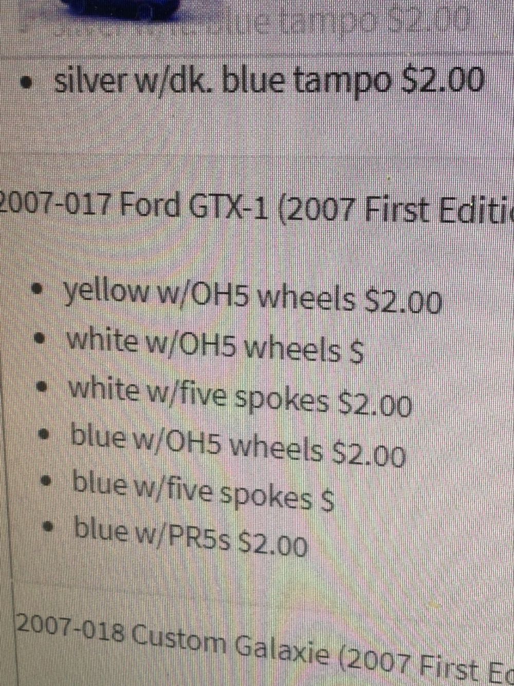 Ford GTX-1 - 2007 New Models Series toy car collectible - Main Image 3