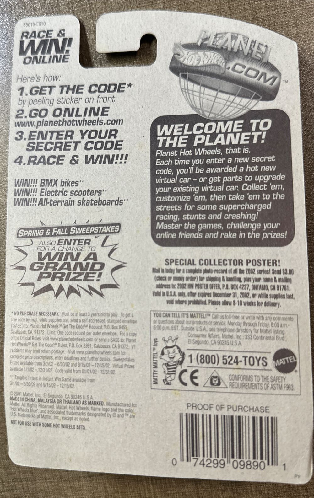 Thunderstreak - Mattel Wheels toy car collectible - Main Image 3