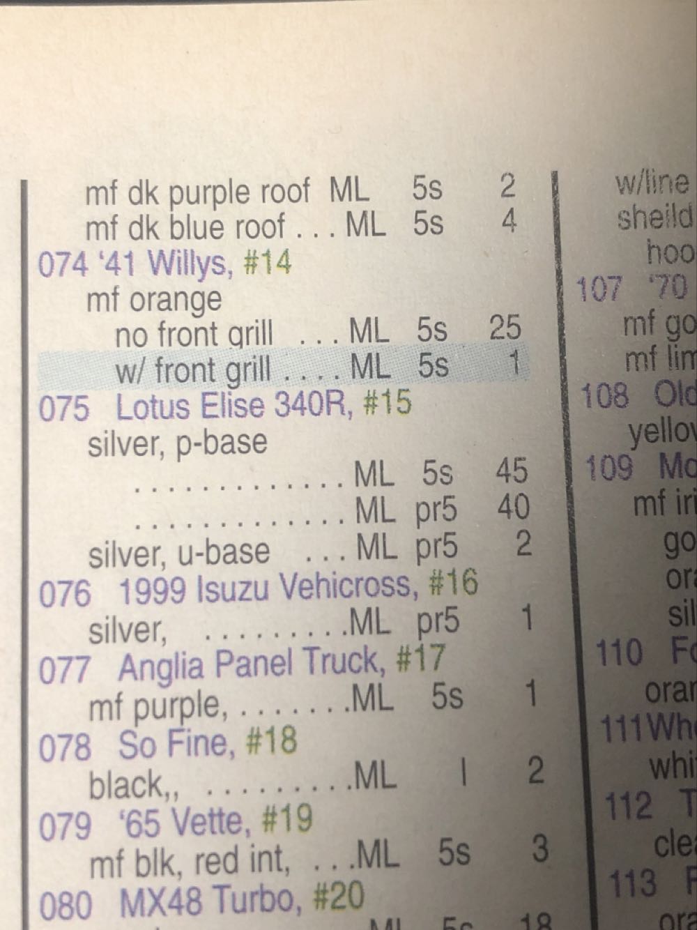 14/36 ’41 Willys - 2000 - HW First Editions™️ toy car collectible - Main Image 3