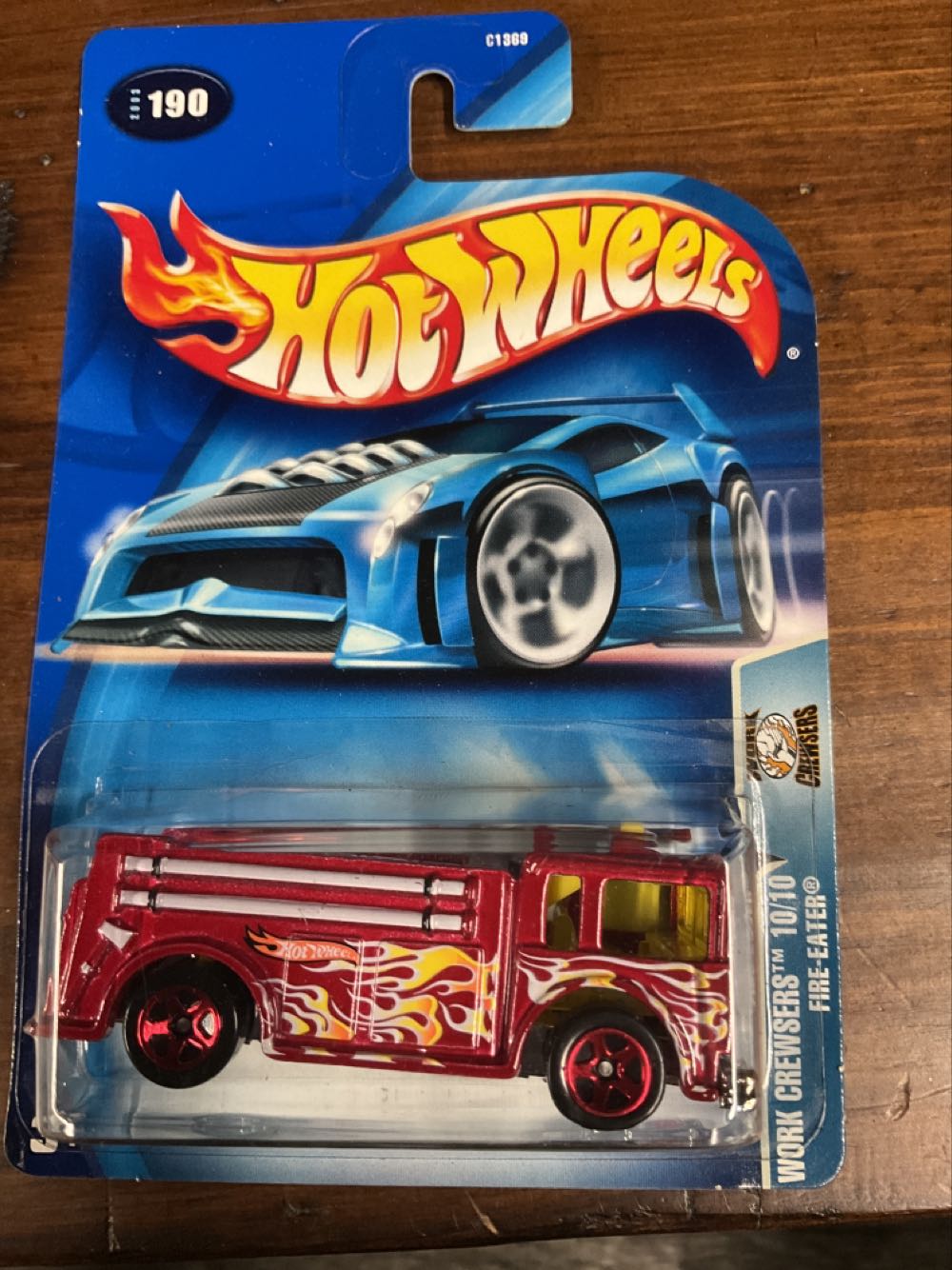 Fire Eater - 2003 Work Crewsers toy car collectible - Main Image 3