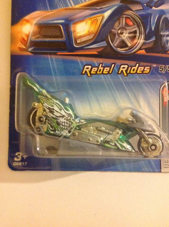 Fright Bike - 2005 - HW Rebel Riders toy car collectible - Main Image 2