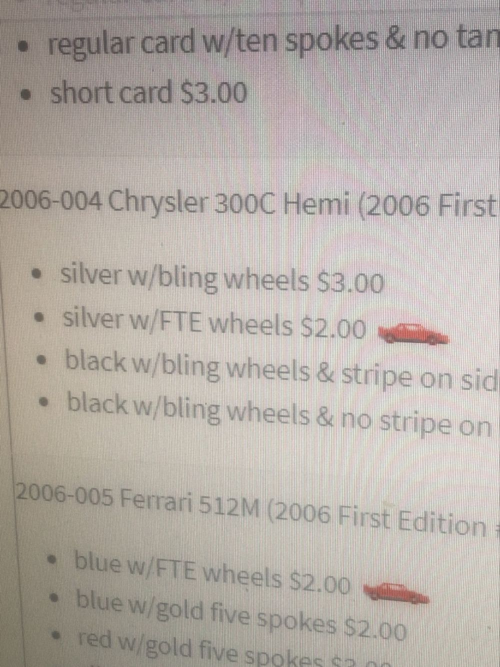 2005 Chrysler 300C Hemi - 2006 First Editions toy car collectible - Main Image 3