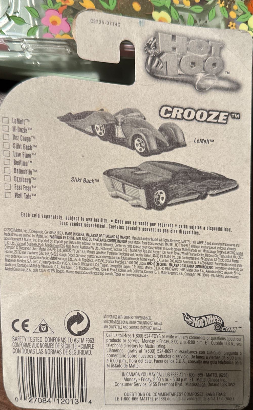 Crooze Wail Tale - 2004 First Editions toy car collectible - Main Image 2