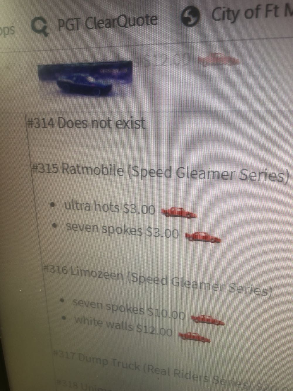 Ratmobile - Speed Gleamer toy car collectible - Main Image 3