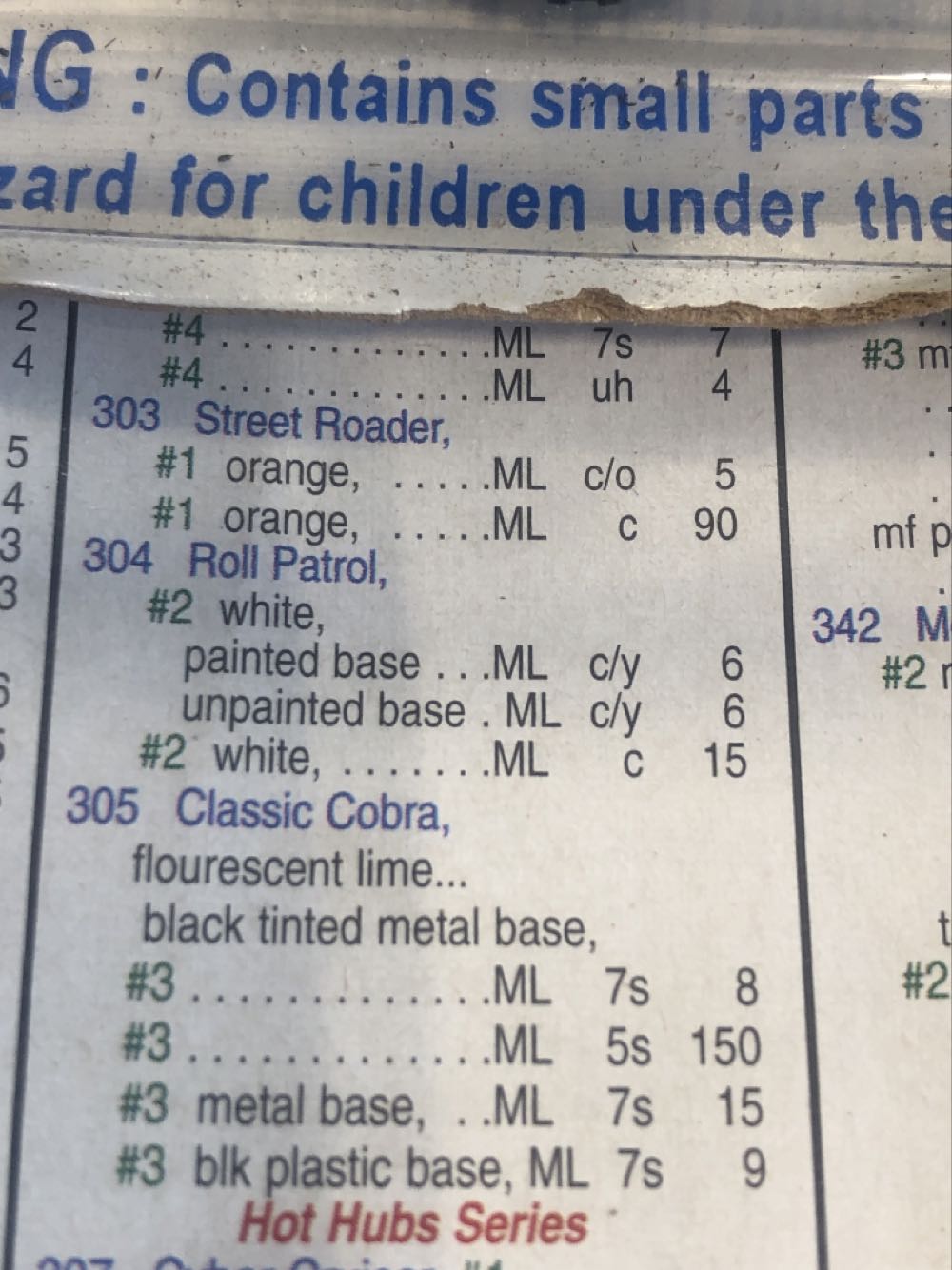 Roll Patrol - 1995 Roarin’  Rods Series toy car collectible - Main Image 3