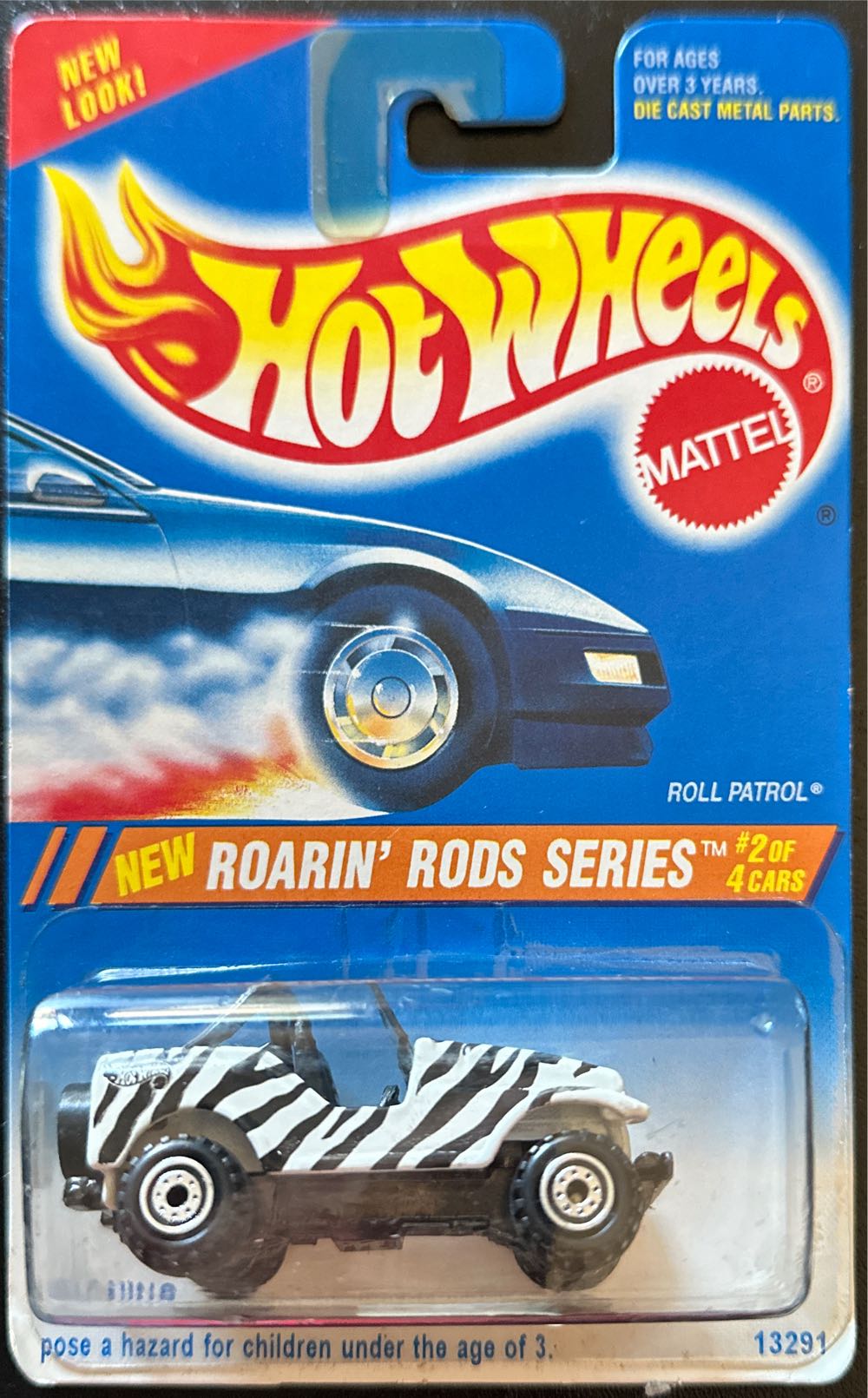 Roll Patrol - 1995 Roarin’  Rods Series toy car collectible - Main Image 4