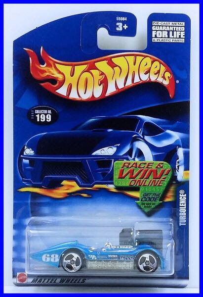 Turbolence - 2002 Hot Wheels toy car collectible - Main Image 2