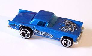 1957 Ford Thunderbird - Tattoo Machines Series toy car collectible - Main Image 2