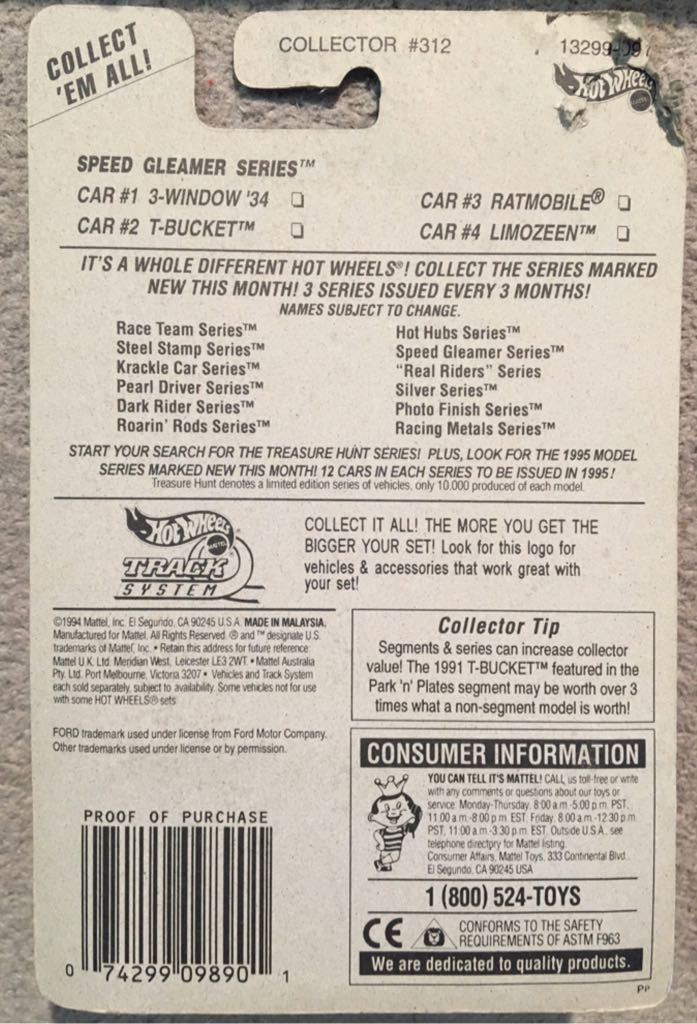 3-Window ’34 - Speed Gleamer Series toy car collectible - Main Image 2