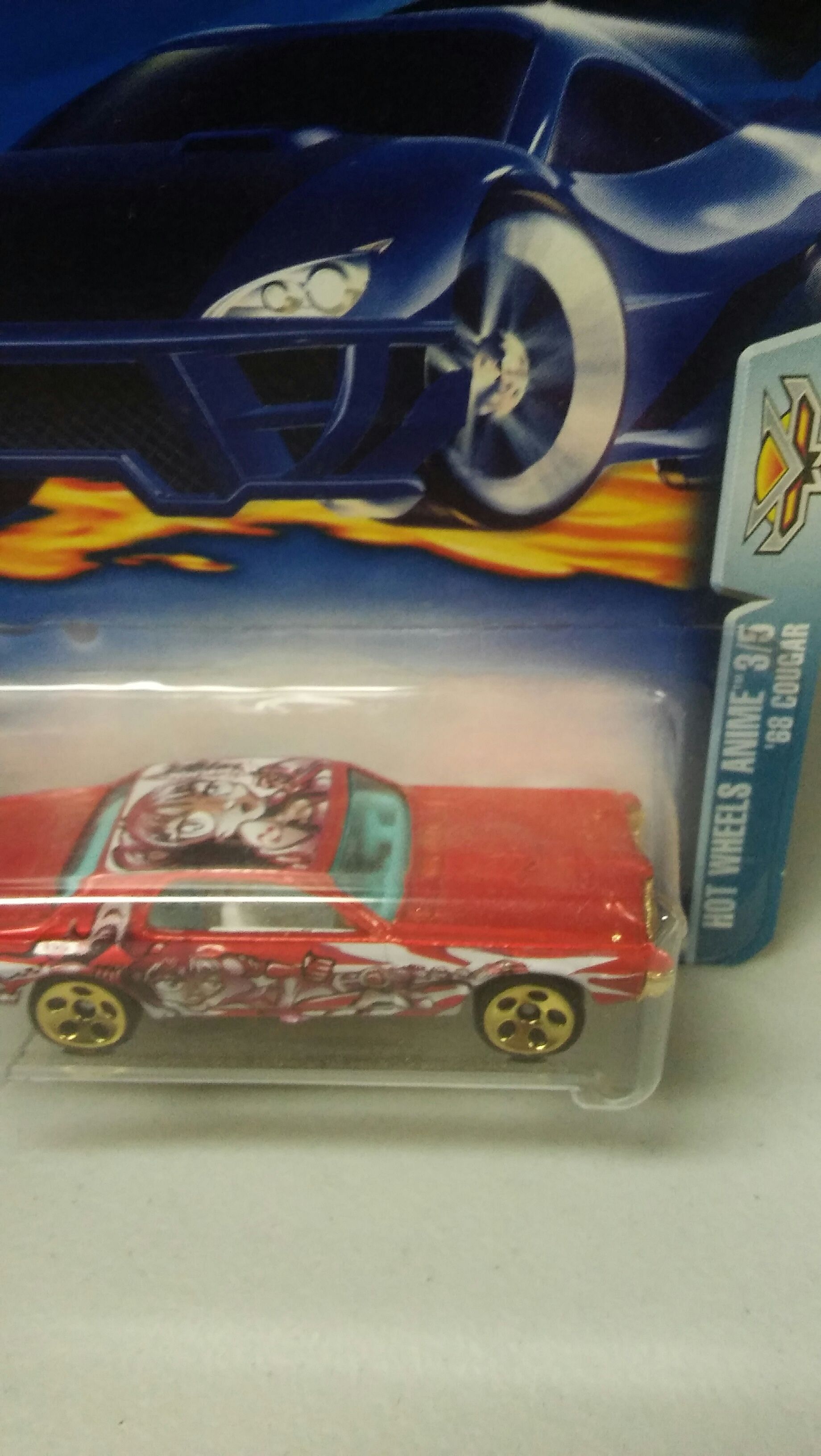 1968 Mercury Cougar (2002) - Hot Wheels Anime toy car collectible - Main Image 2