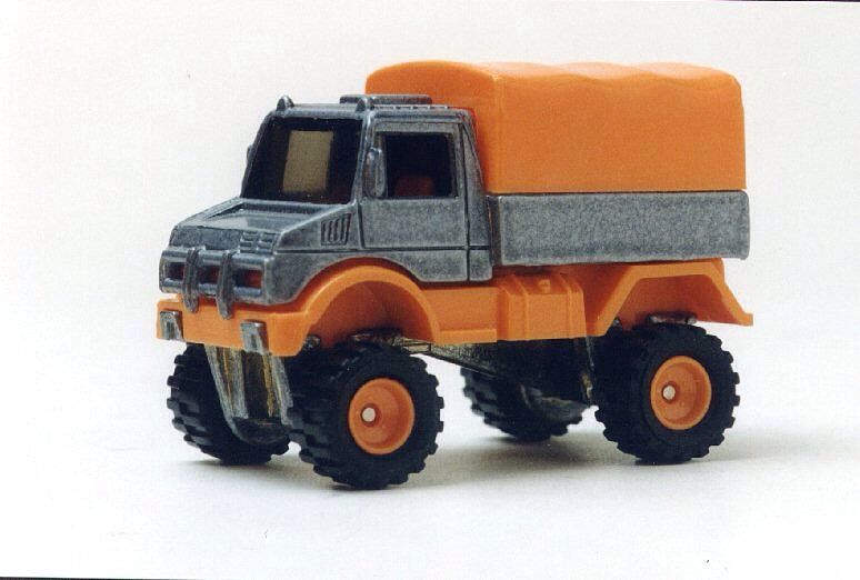 Mercedes-Benz Unimog  - 1995 Real Riders Series toy car collectible - Main Image 2