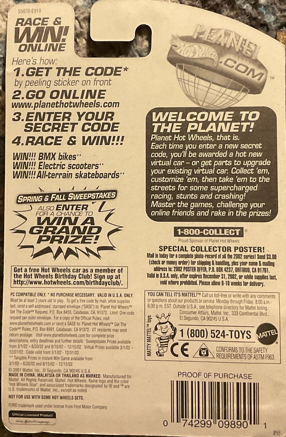 NOMADDER WHAT™️~2002 FIRST EDITIONS™️ - 2002-FIRST EDITIONS™️ toy car collectible - Main Image 3